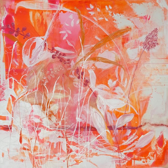 Mixed Media auf Leinwand | 2025 | 100 x 100