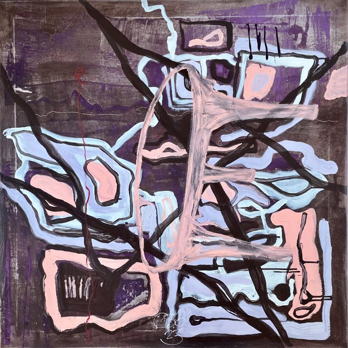 Eitempera Mischtechnik auf Leinwand | 2023 | 120 x 120